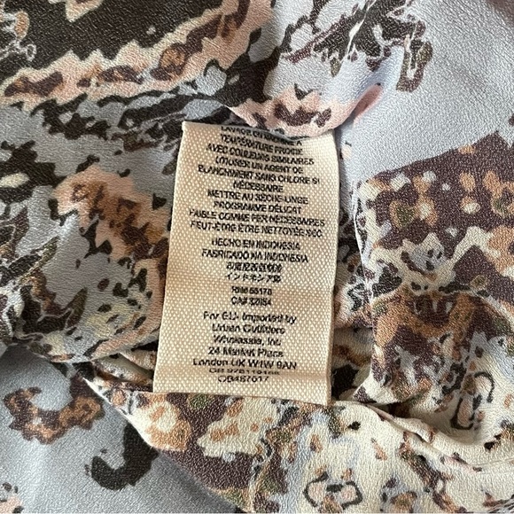 🎃 Free People Darcy Floral Swing High-Low Sleeveless Boho Top Small - Picture 14 of 16